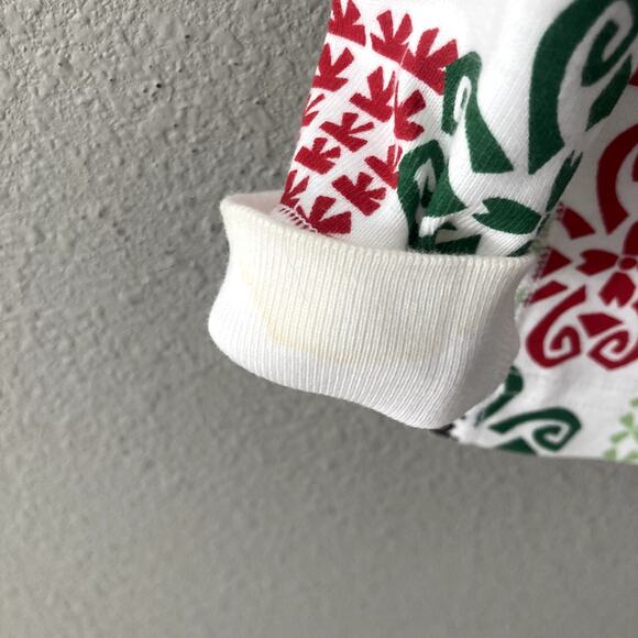 Hanna Andersson Holiday Reindeer Long John Pajamas - 5 or 110 - Picture 10 of 11